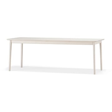 Τραπεζ�αρία, Prima Vista - Σημύδα λαδωμένη λευκή, 120x90 εκ white oiled + με 1 φύλλο επέκτασης - Stolab