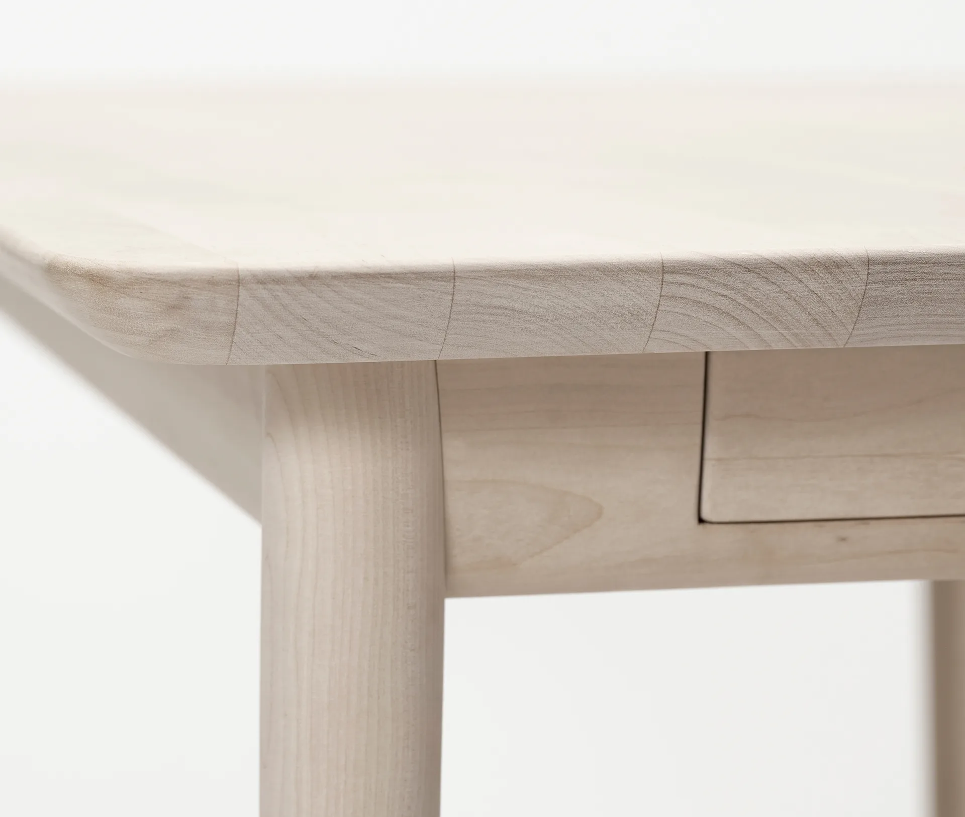 Τραπεζαρία, Prima Vista, Σημύδα λαδωμένη λευκή, 120x90 εκ white oiled + με 1 φύλλο επέκτασης Stolab