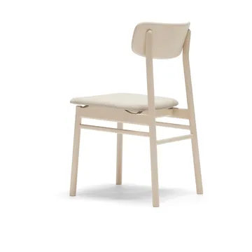 Καρέκλα, Prima Vista, σημύδα λαδωμένη λευκή - Textile Atto Driftwood V3576/01 γκρι - Stolab
