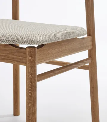 Καρέκλα, Prima Vista, λαδωμένη δρυς - Textile Atto Driftwood V3576/01 γκρι - Stolab