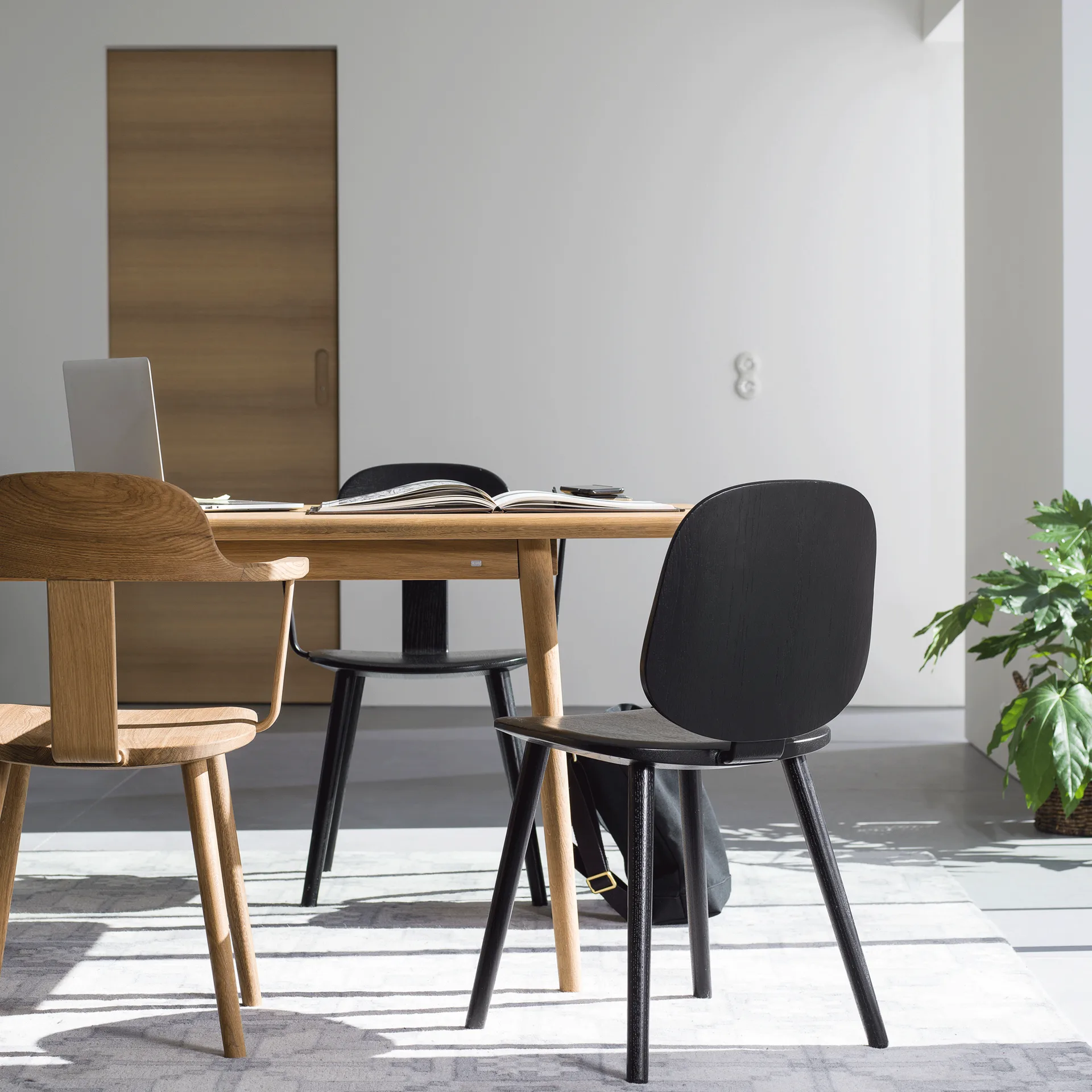 Καρέκλα με μπράτσα, Sture, Φυσική, λαδωμένη δρυς Stolab