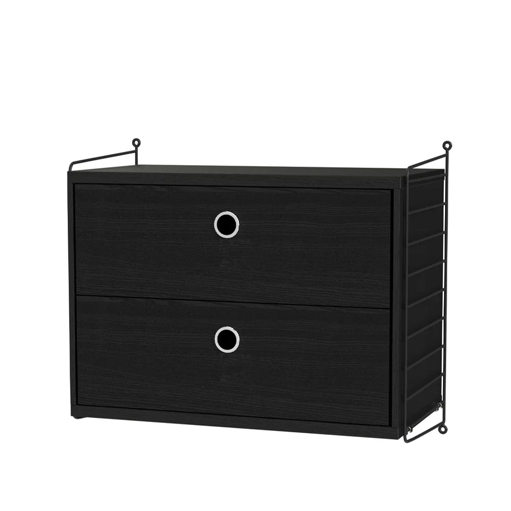 String υπνοδωμάτιο μαύρο - Συνδυασμός Α String