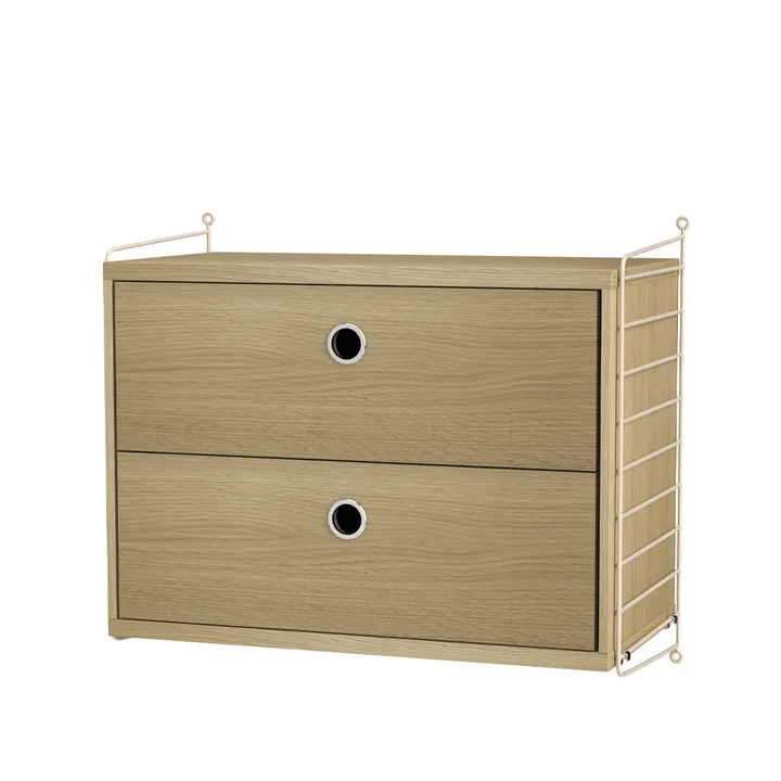 String υπνοδωμάτιο δρυς & μπεζ - Συνδυασμός Α - undefined - String