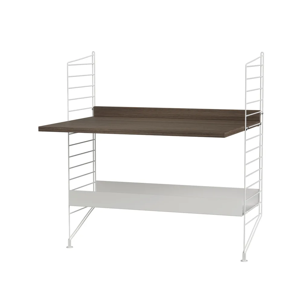 String παιδικό δωμάτιο συνδυασμός Α - καρυδιά & λευκό String