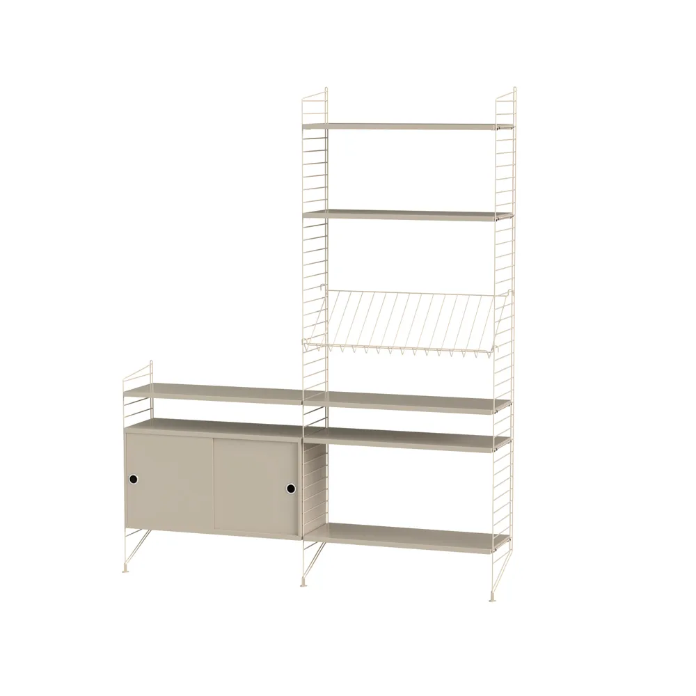 String σαλόνι μπεζ - Συνδυασμός Κ String