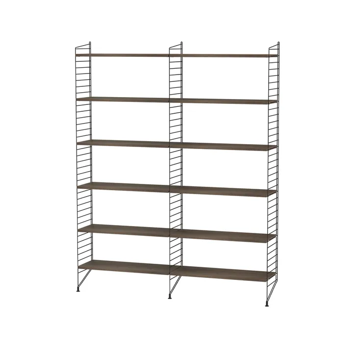 String σαλόνι καρυδιά & μαύρο - Συνδυασμός Α - undefined - String