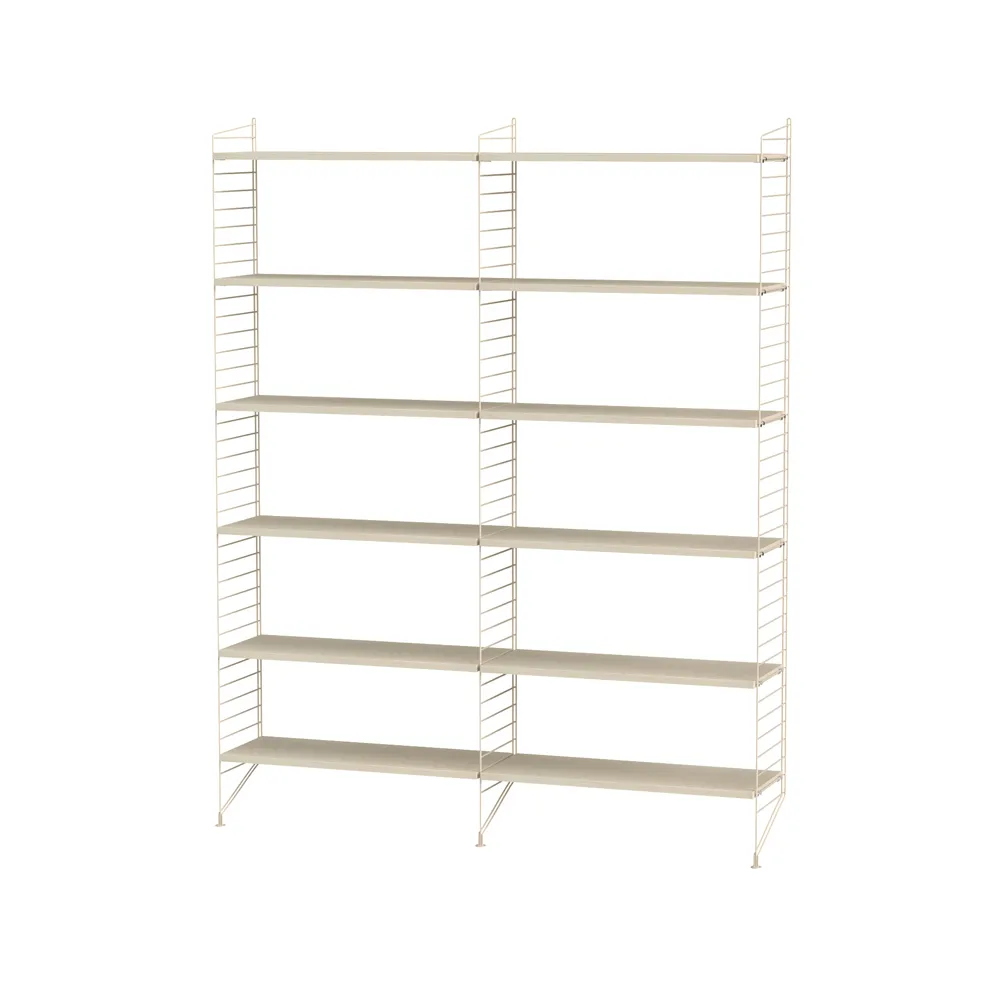 String σαλόνι οξιά & μπεζ - Συνδυασμός Α String