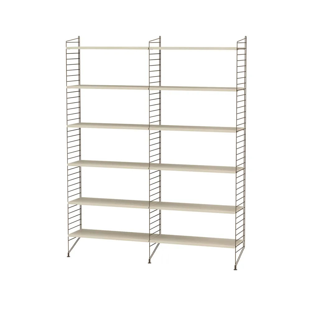 String σαλόνι οξιά & καφέ - Συνδυασμός Α String