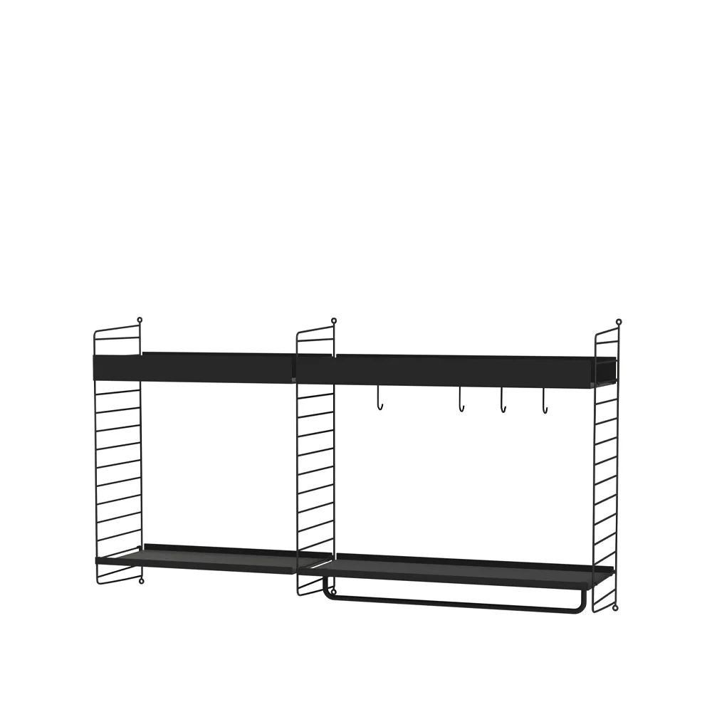 String κουζίνα μαύρη - Συνδυασμός Α String