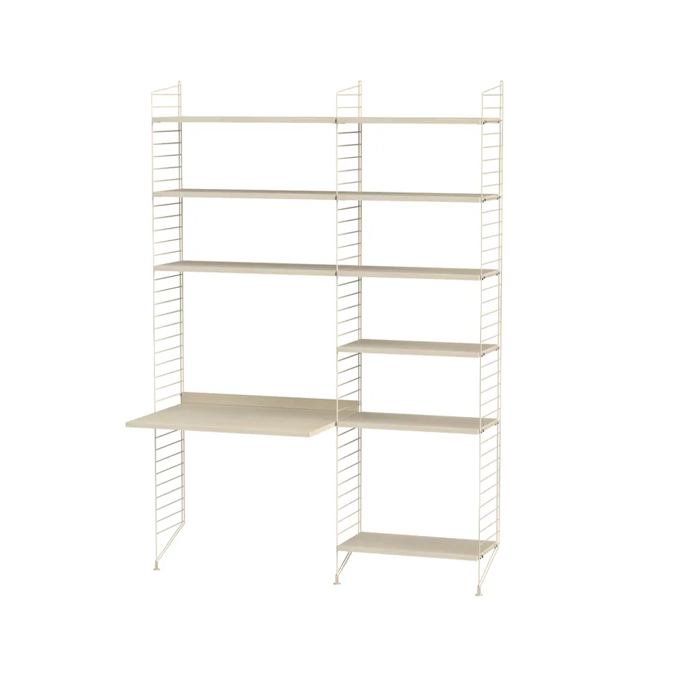 String γραφείο φλαμουριά & μπεζ - Συνδυασμός Β String