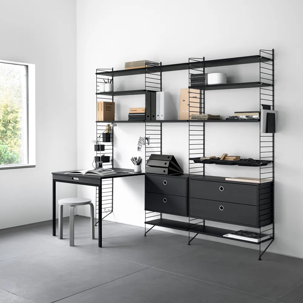 String γραφείο μαύρο - Συνδυασμός Ε String