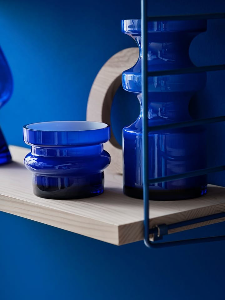 String 1949-2024 ράφι Limited Edition 60x60x20 cm, Blue/white oiled pine String