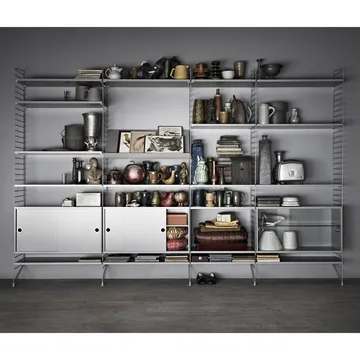 Πάνελ τοίχου String - Μπέζ, 50x20 cm, 2-τμχ - String