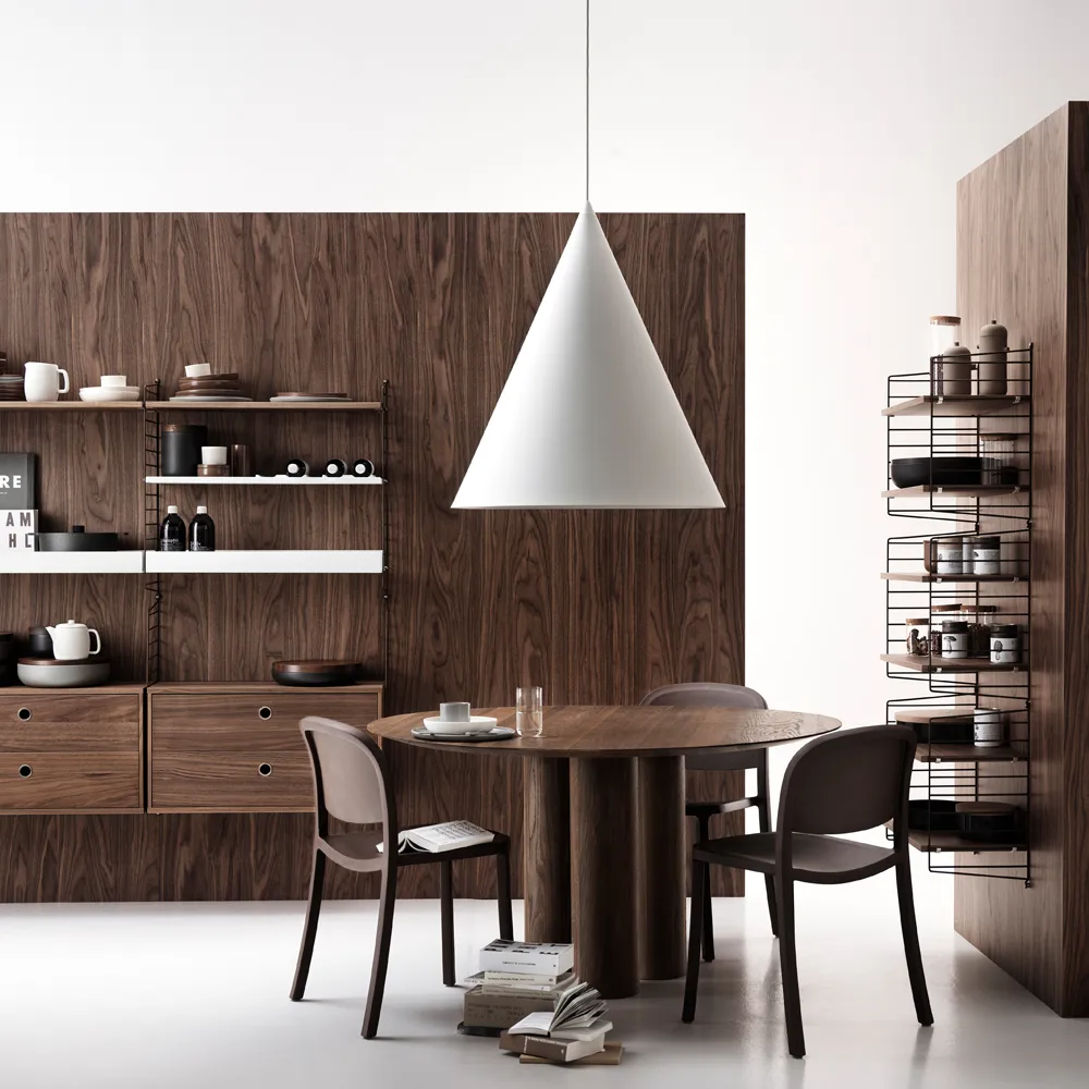 Πάνελ τοίχου String, Μπέζ, 50x20 cm, 2-τμχ String