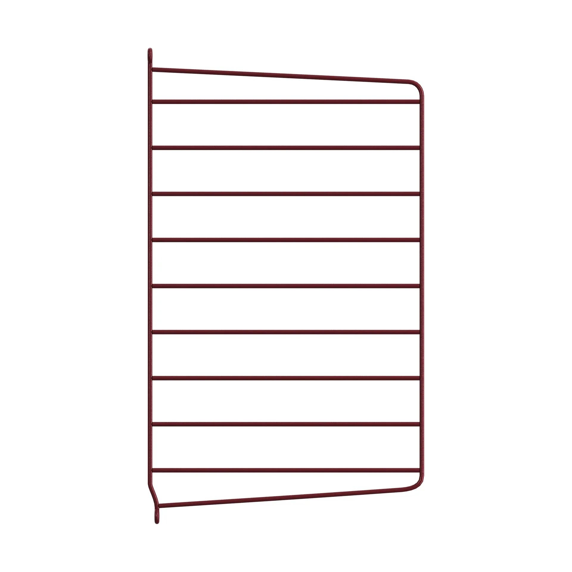 Πάνελ τοίχου String, Σκούρο κόκκινο, 50x30 εκ., 1 τεμάχιο String