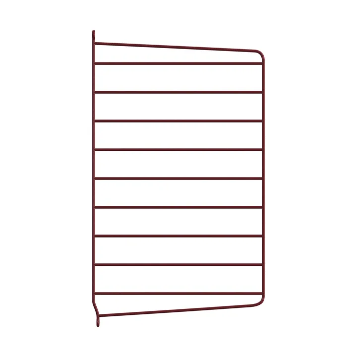 Πάνελ τοίχου String - Σκούρο κόκκινο, 50x30 εκ., 1 τεμάχιο - String