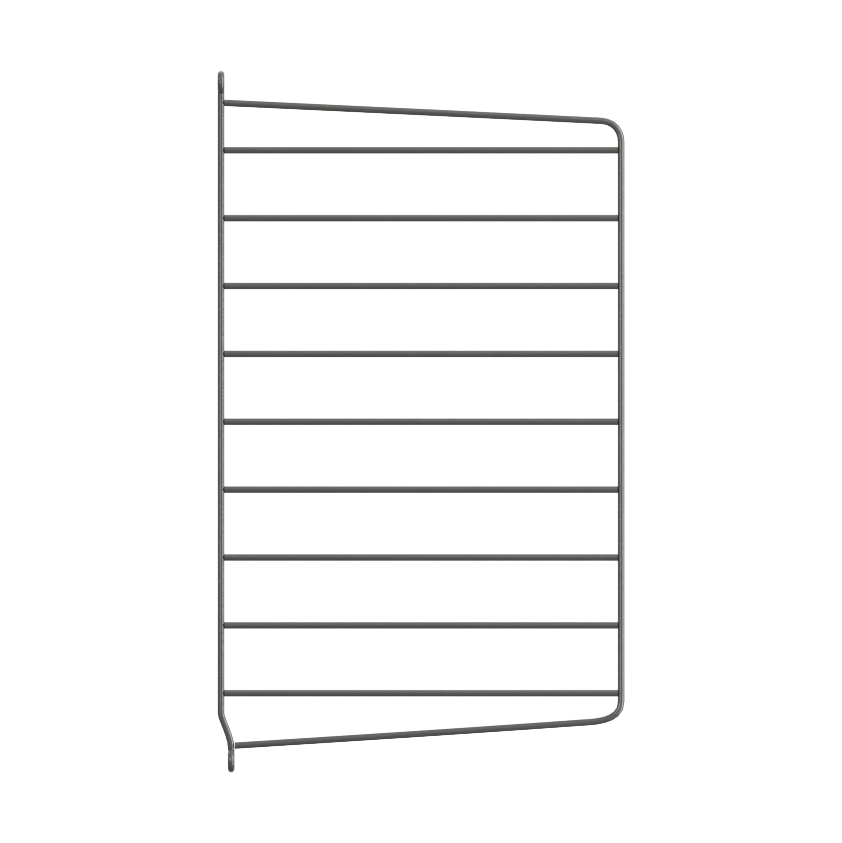 Πάνελ τοίχου String, Σκούρο γκρί, 50x30 cm, 1-τμχ String