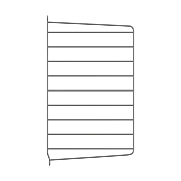 Πάνελ τοίχου String - Σκούρο γκρί, 50x30 cm, 1-τμχ - String