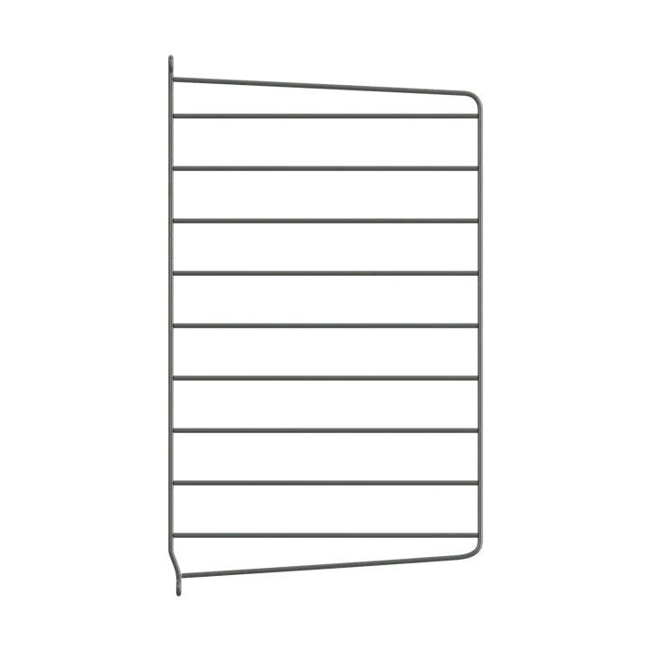 Πάνελ τοίχου String - Σκούρο γκρί, 50x30 cm, 1-τμχ - String