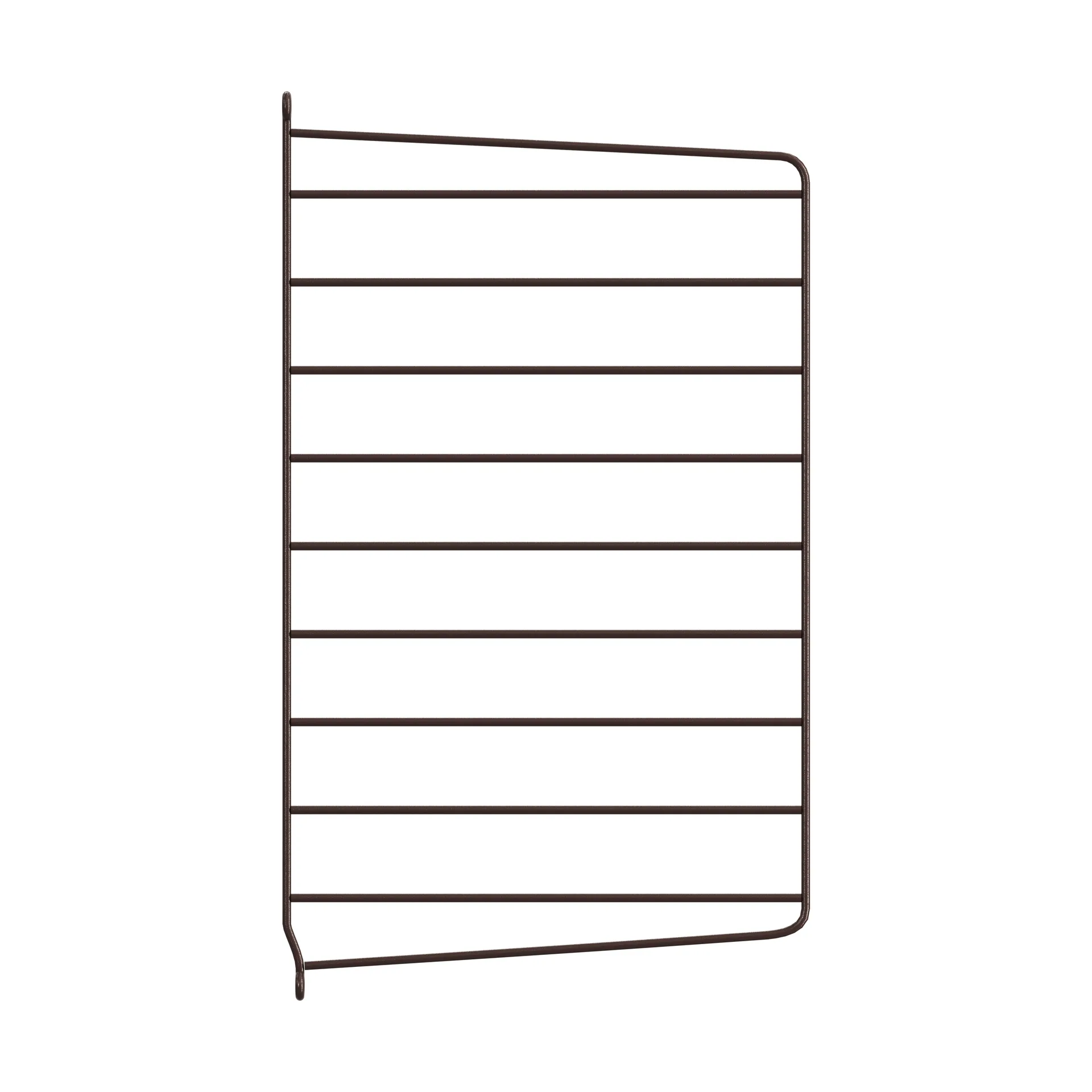 Πάνελ τοίχου String, Σκούρο καφέ, 50x30 cm, 1-pack String