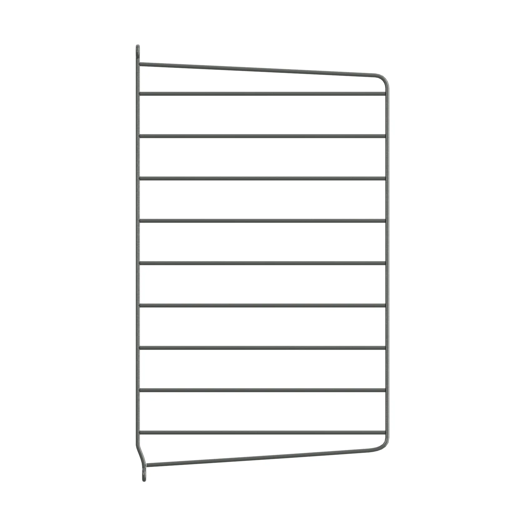 Πάνελ τοίχου String, Σκούρο γκρί, 50x30 cm, Συσκευασία 1 τεμαχίων String