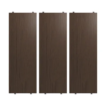 Ράφι String - Σκούρα δρυς, 58x20 εκ., 3-πακέτο - String