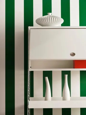 Ντουλάπι String με αναδιπλούμενη πόρτα - Λευκό, 58x30 cm - String