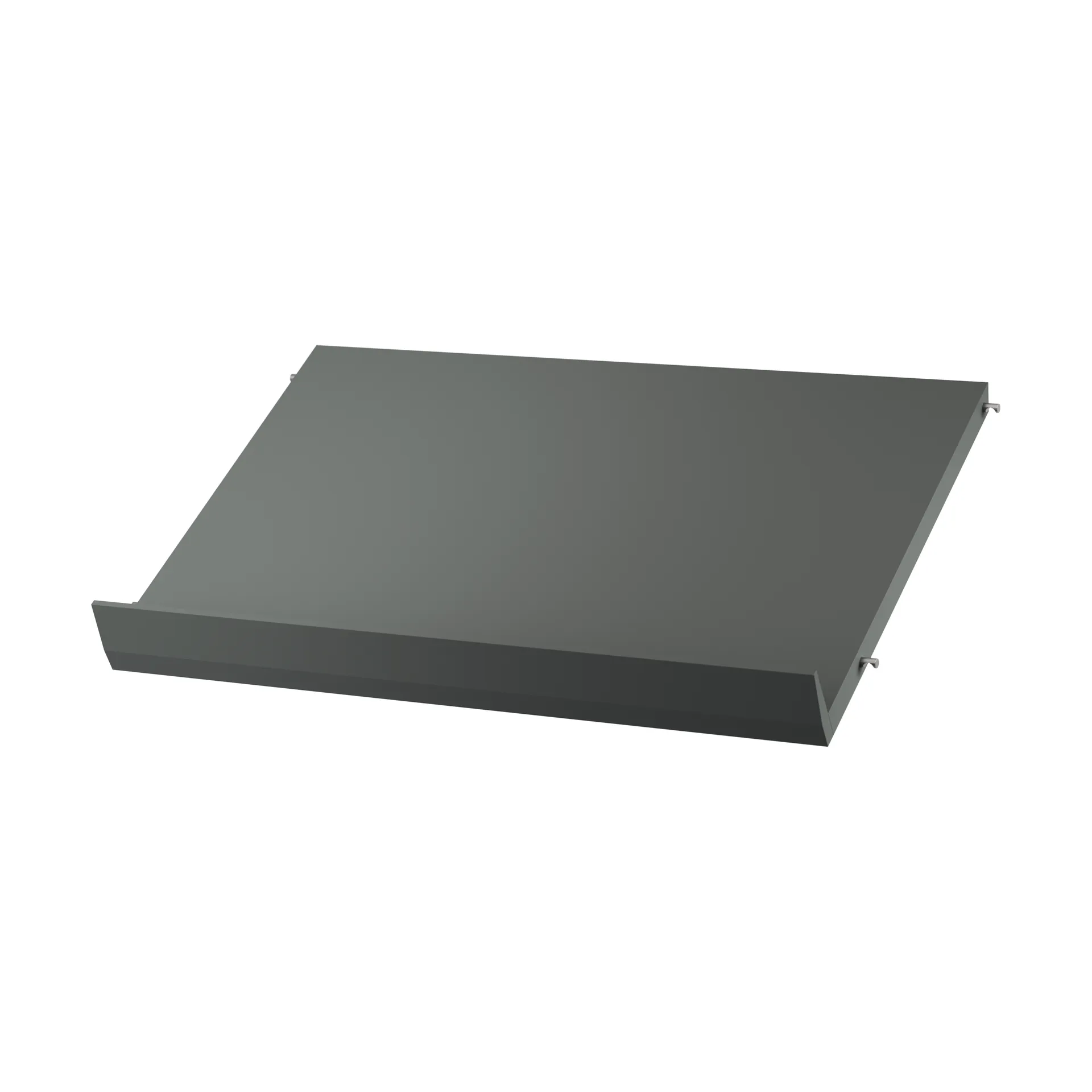 Ξύλινο ράφι περιοδικών String, Σκούρο γκρί, 58x30 cm String