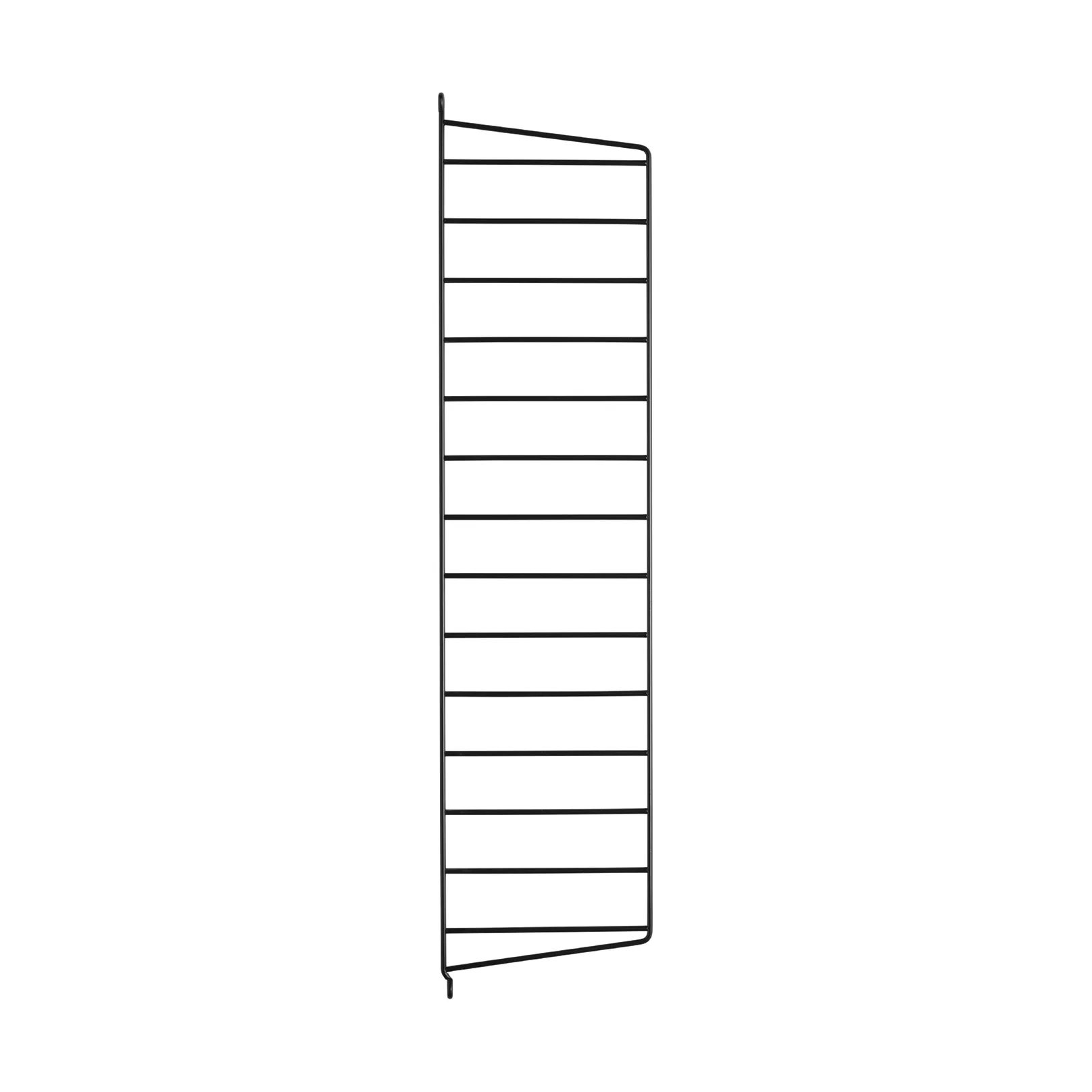 Πάνελ τοίχου String, Μαύρο, 75x20 cm, 1-τμχ String