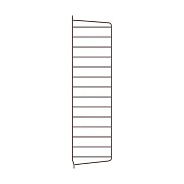 Πάνελ τοίχου String - Σκούρο καφέ, 75x20 cm, 1-πακέτο - String