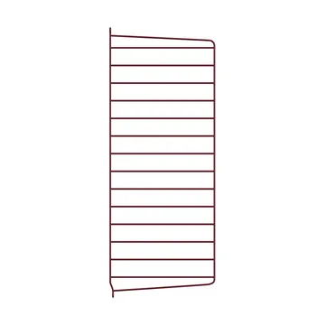Πάνελ τοίχου String - Σκούρο κόκκινο, 75x30 εκ., 1 τεμάχιο - String