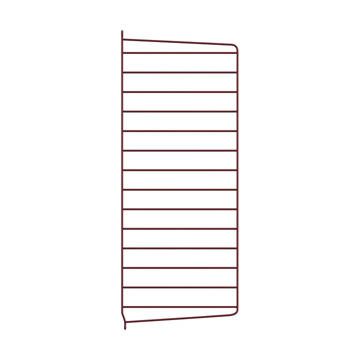 Πάνελ τοίχου String - Σκούρο κόκκινο, 75x30 εκ., 1 τεμάχιο - String