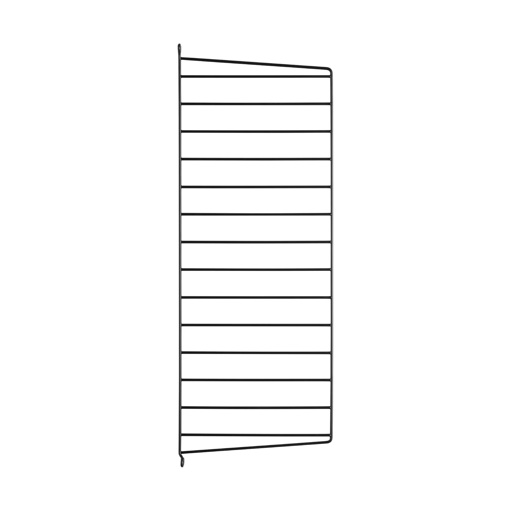 Πάνελ τοίχου String, Μαύρο, 75x30 cm, 1-τμχ String