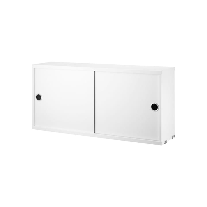 Ντουλάπι String με συρόμενη πόρτα - Λευκό, 78x20 cm  - String
