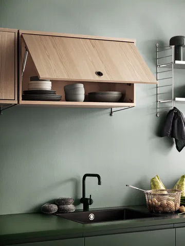 Ντουλάπι String με αναδιπλούμενη πόρτα - Λευκό, 78x30 cm - String