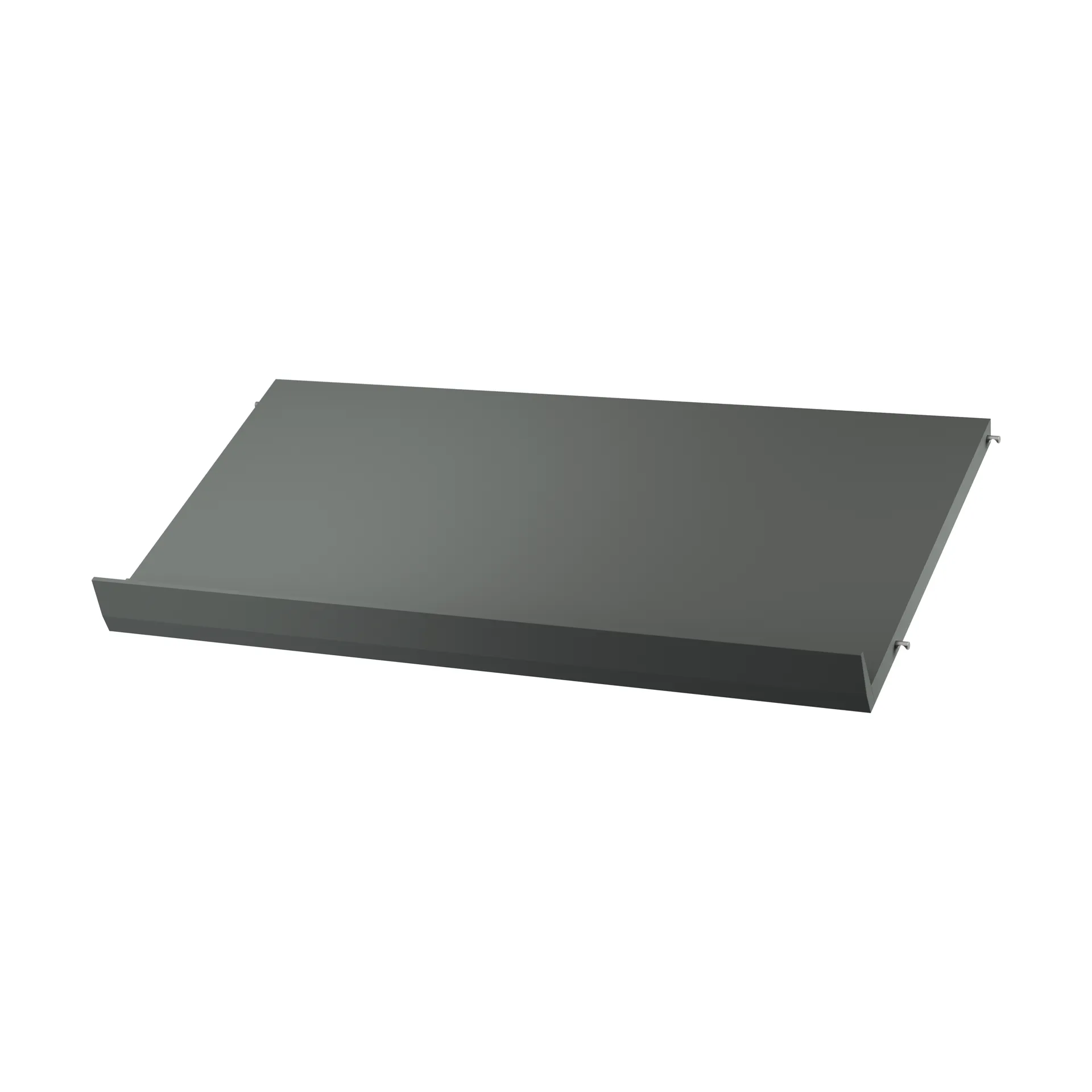 Ξύλινο ράφι περιοδικών String, Σκούρο γκρί, 78x30 cm String