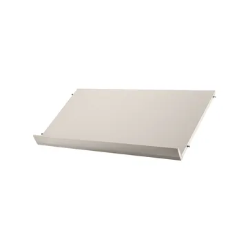 Ξύλινο ράφι περιοδικών String - Μπεζ, 78x30 cm  - String