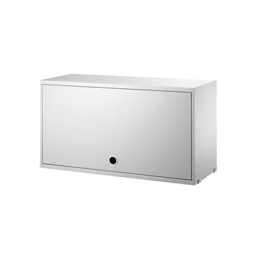 Ντουλάπι String με αναδιπλούμενη πόρτα - Γκρι, 78x30 cm - String