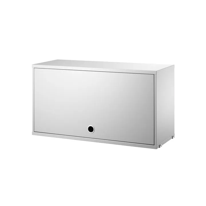 Ντουλάπι String με αναδιπλούμενη πόρτα - Γκρι, 78x30 cm - String