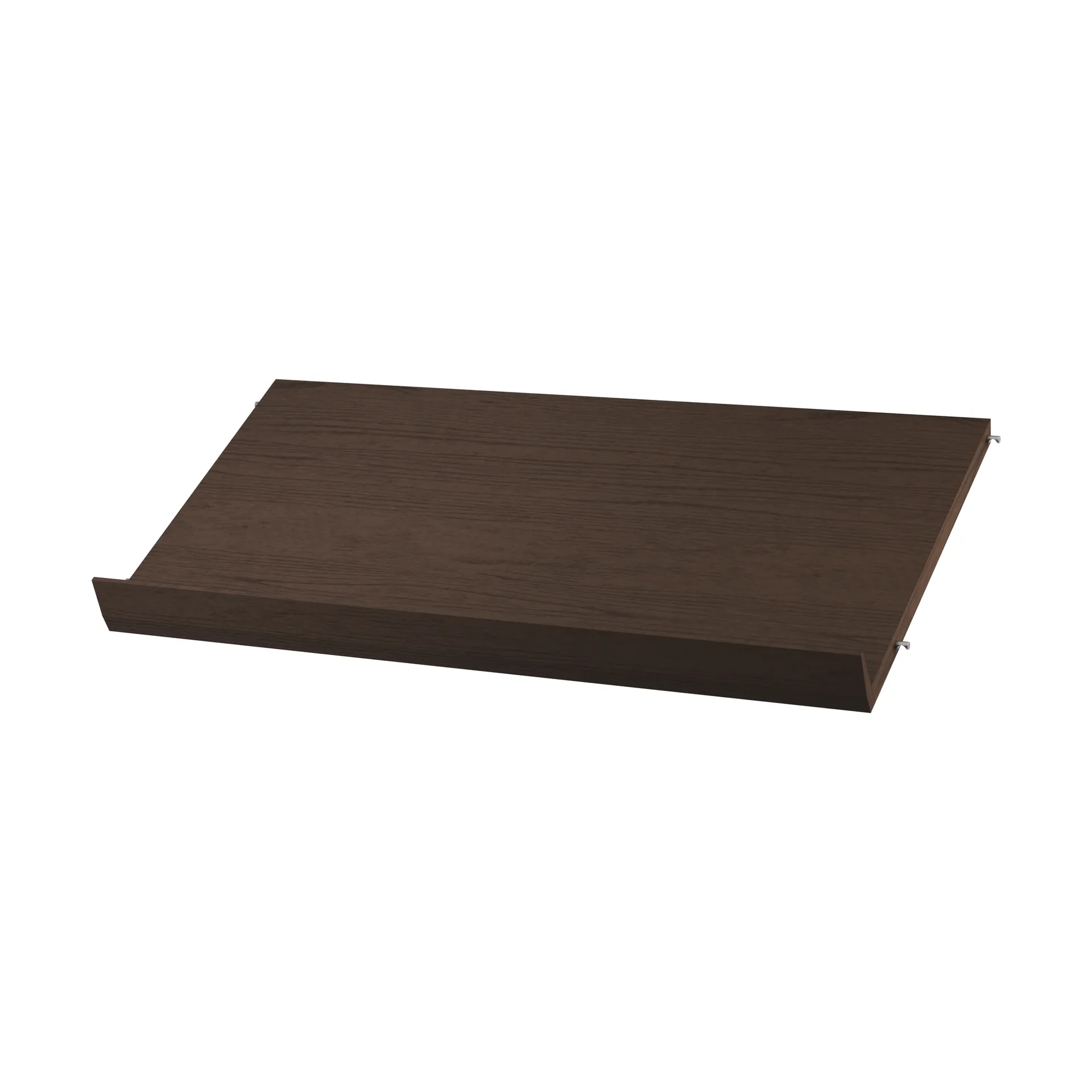 Ξύλινο ράφι περιοδικών String, Σκούρα βελανιδιά, 78x30 εκ. String