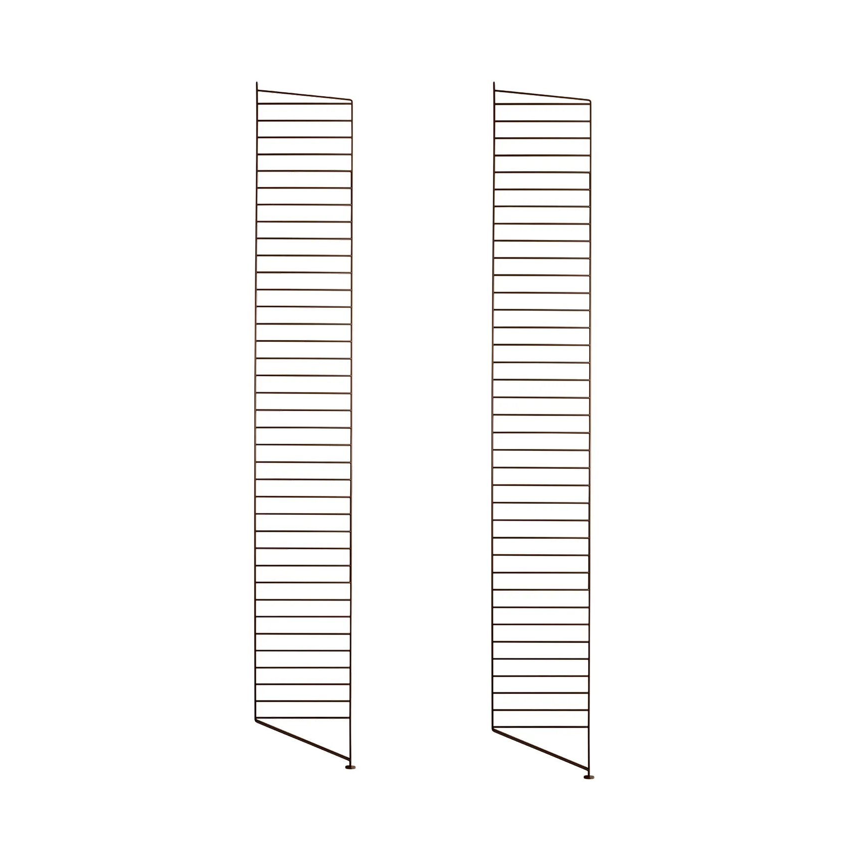 Πλαίσιο δαπέδου String, Καφέ, 85x30 cm , σετ 2 τμχ  String