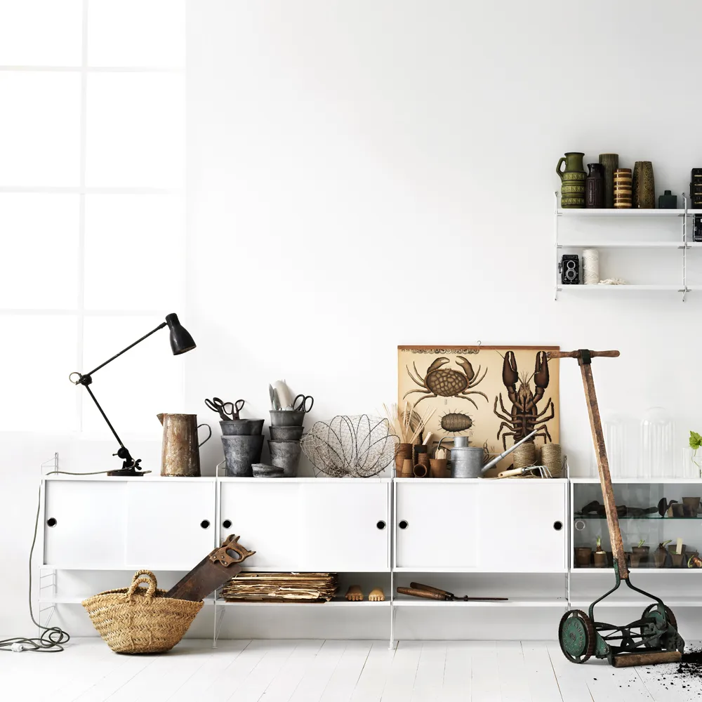 Πάνελ τοίχου String, Beige, 75x20 cm, 1-τμχ String