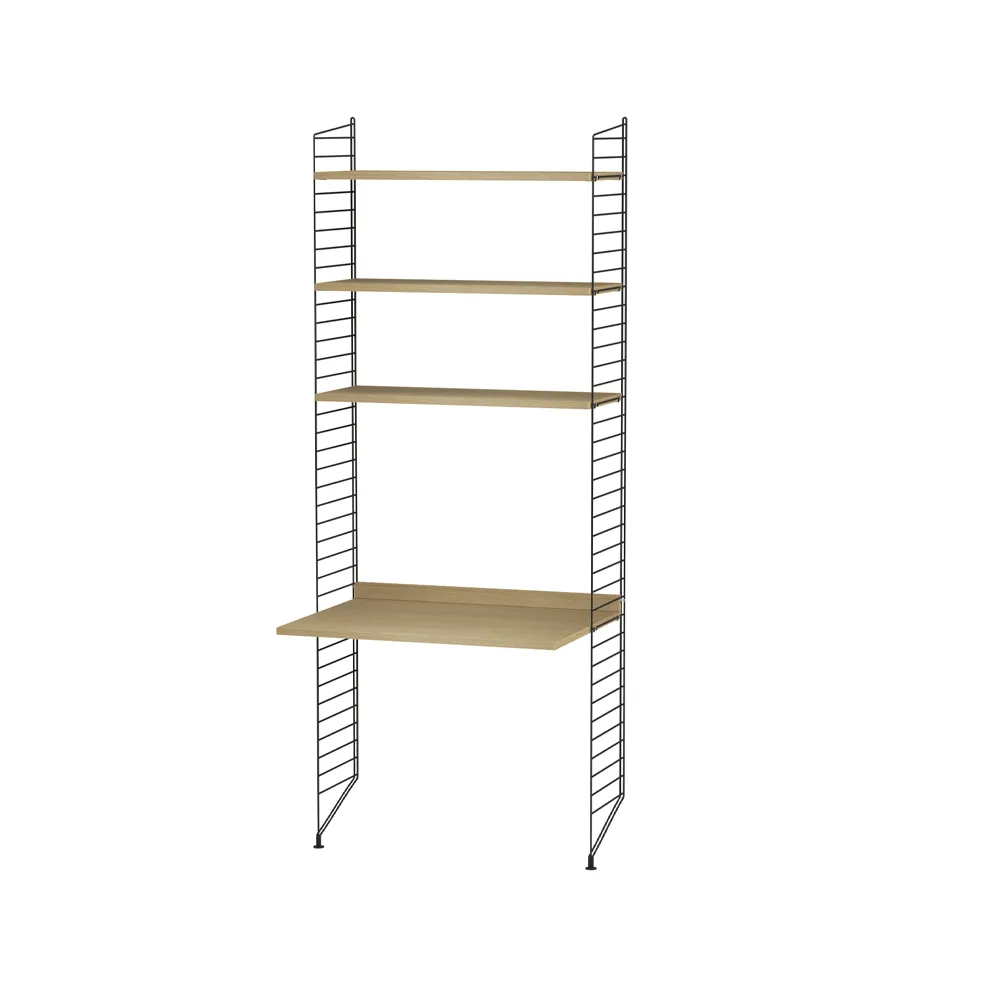 String παιδικό δωμάτιο οξιά & μαύρο - Συνδυασμός C String