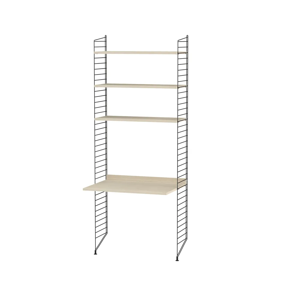 String παιδικό δωμάτιο οξιά & μαύρο - Συνδυασμός C String