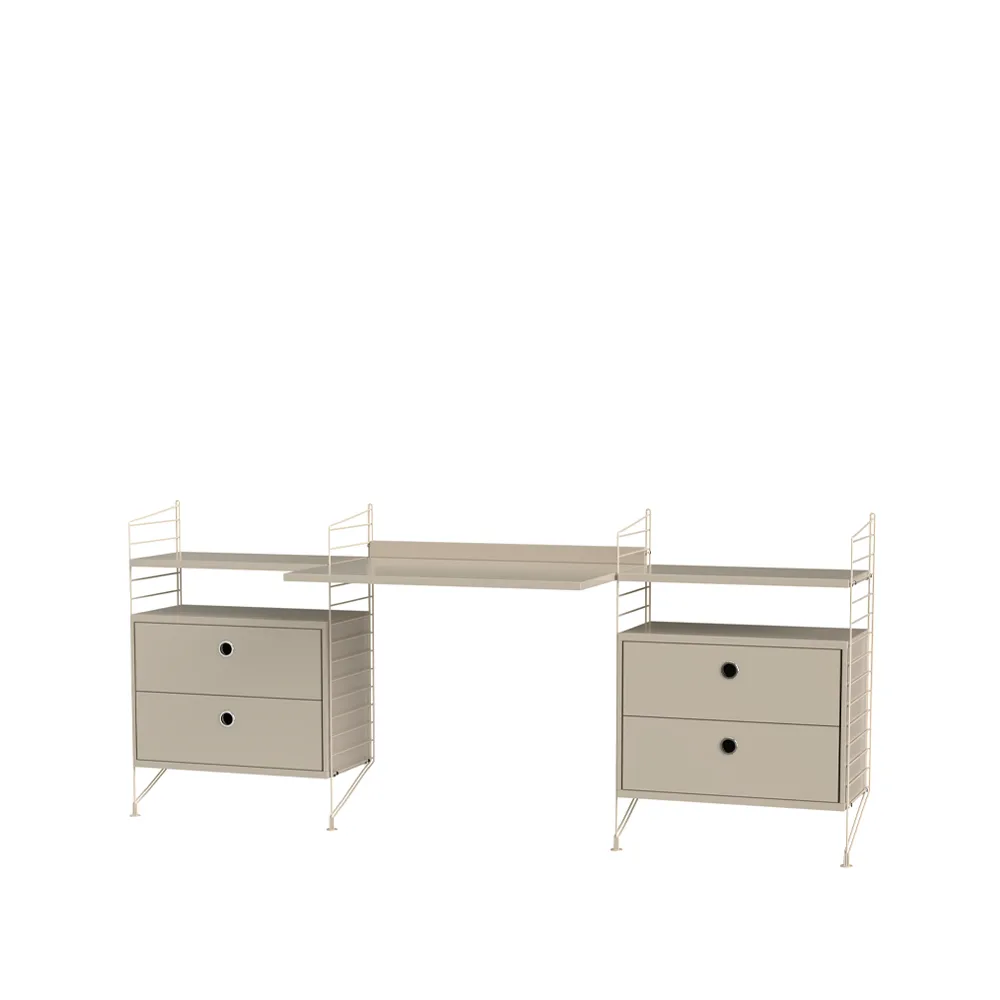 String γραφείο μπεζ - Συνδυασμός C String