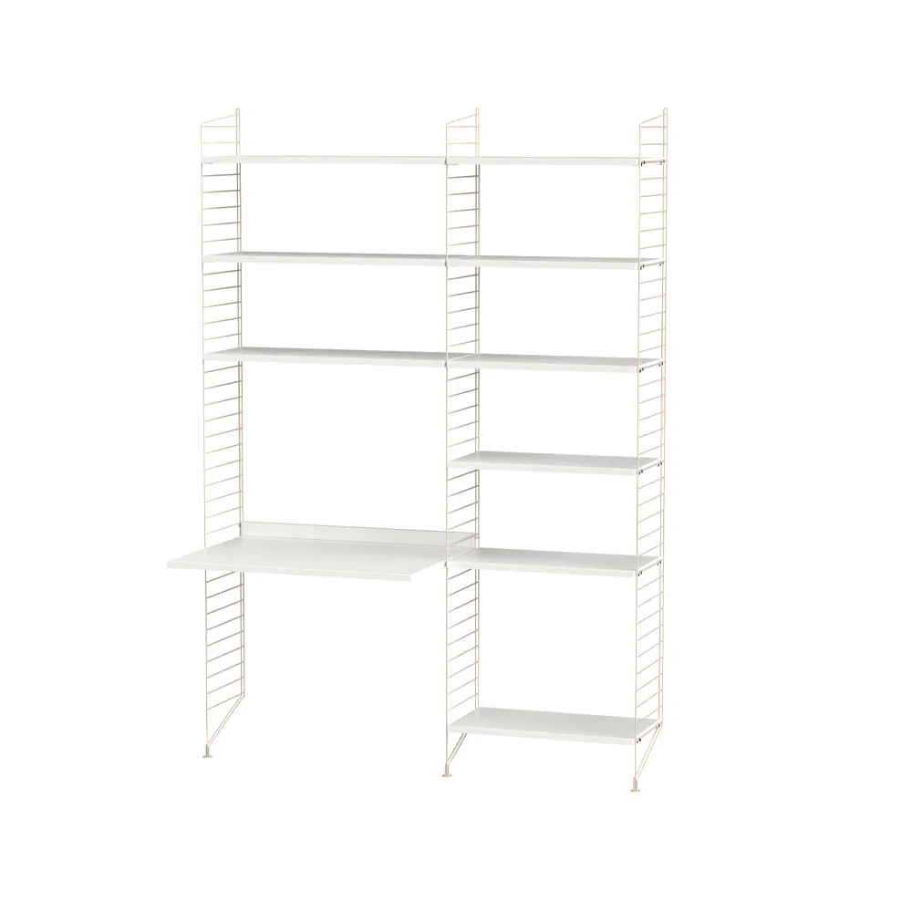 String παιδικό δωμάτιο λευκό & μπεζ - Συνδυασμός D String