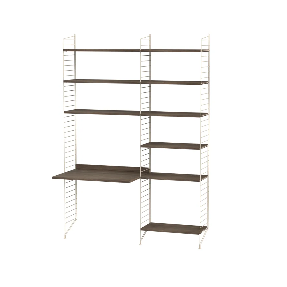 String παιδικό δωμάτιο καρυδιά & μπεζ - Συνδυασμός D String