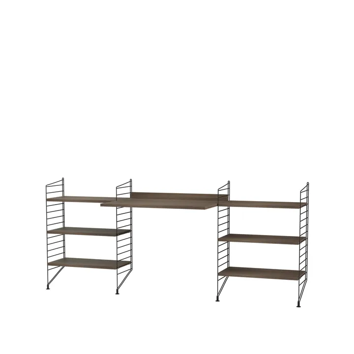 String γραφείο καρυδιά & μαύρο - Συνδυασμός D - undefined - String