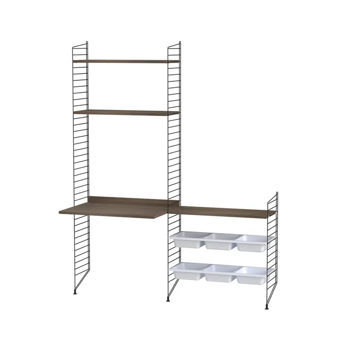 String παιδικό δωμάτιο καρυδιά & μαύρο - Συνδυασμός E - undefined - String