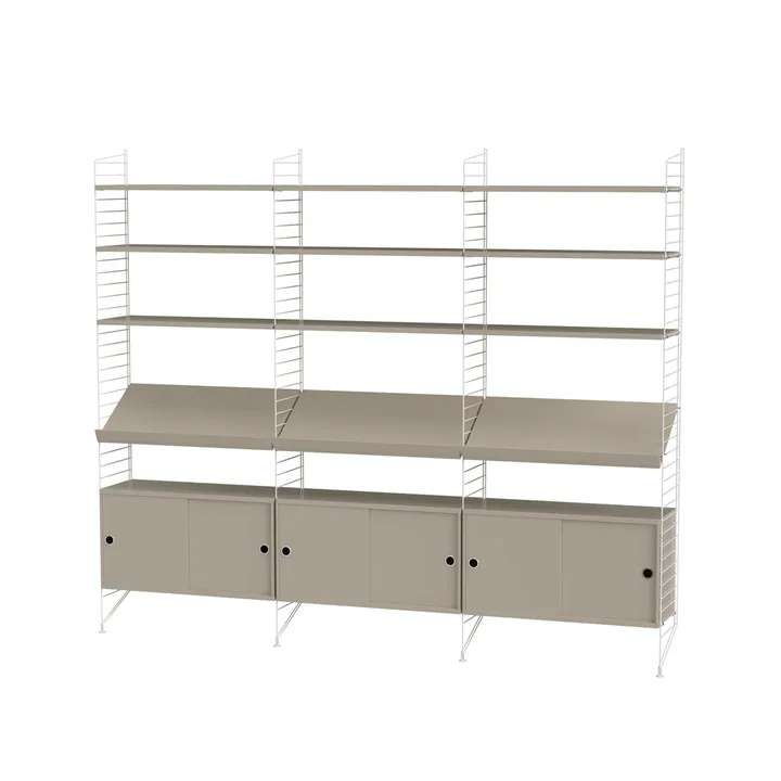 String σαλόνι μπεζ & λευκό - Συνδυασμός G - undefined - String